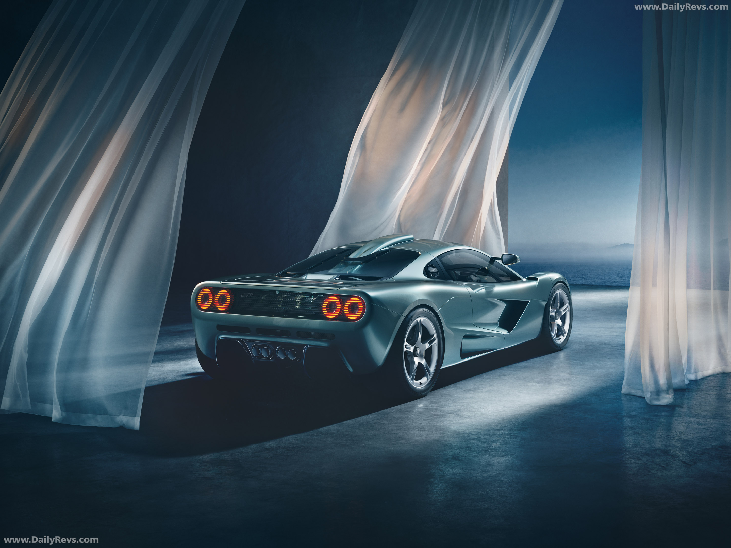 2028 Gordon Murray S1 Rear View